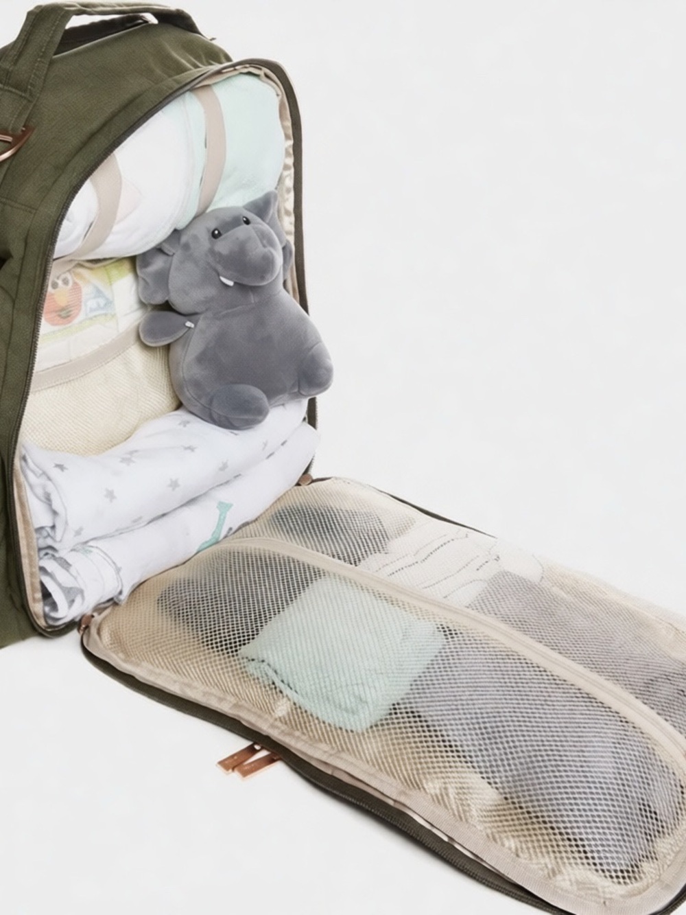 Jujube Olive Green Structured Backpack - Picture 4 of 6